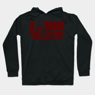 Zombie Cross Training Columbus Ohio Maroon Hoodie